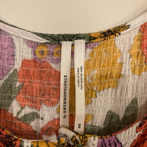 Anthro flowy floral tank - Picture 2 of 4